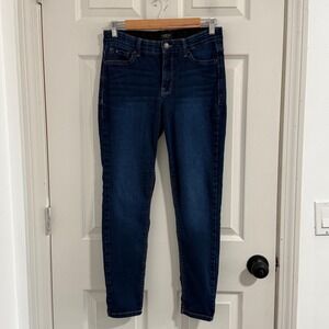 Curve Appeal Jeans Women 6/28 High Rise Skinny Comfort Waist Blue Stretch Casual